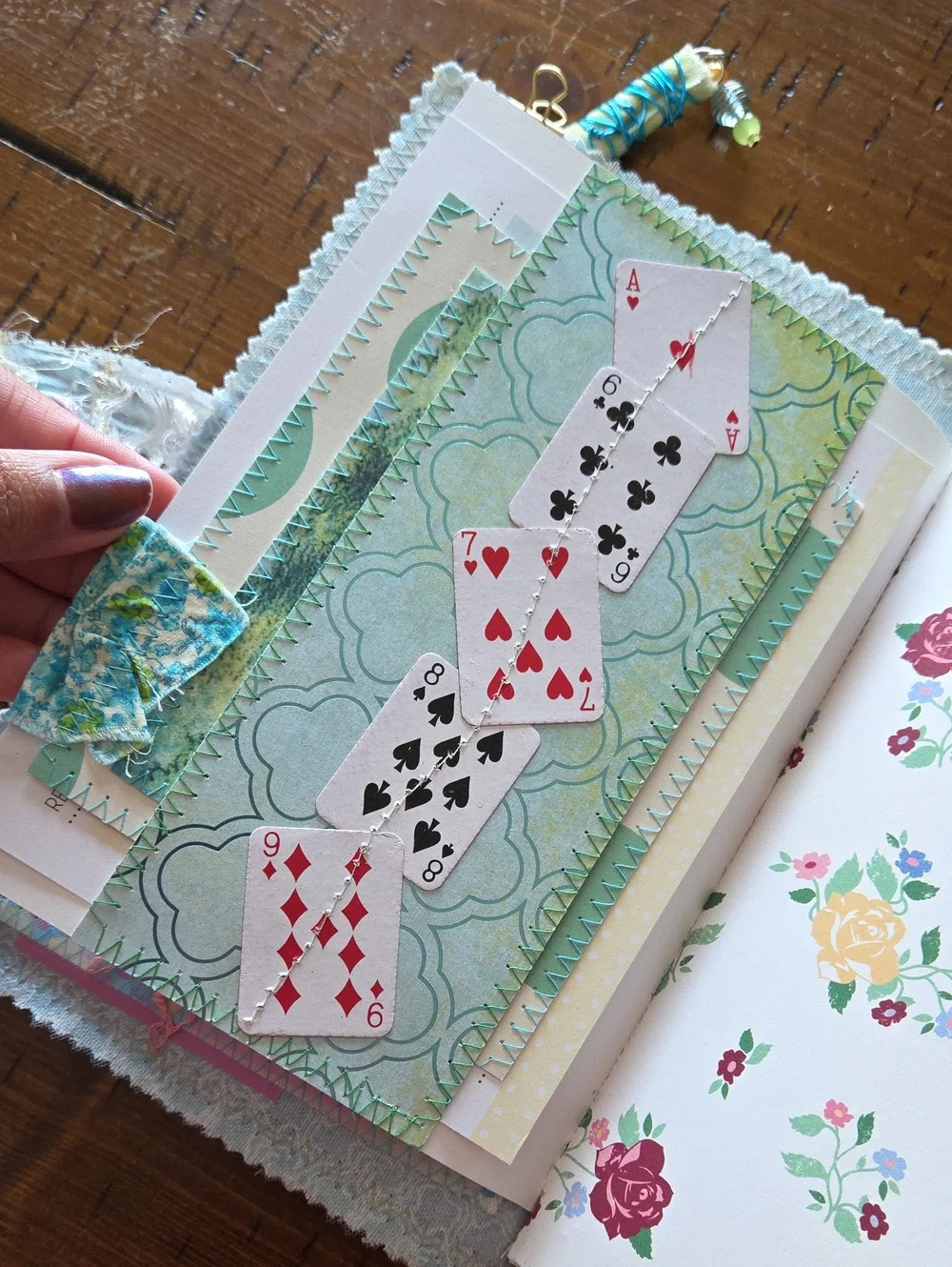Alice In Wonderland Themed Junk Journal